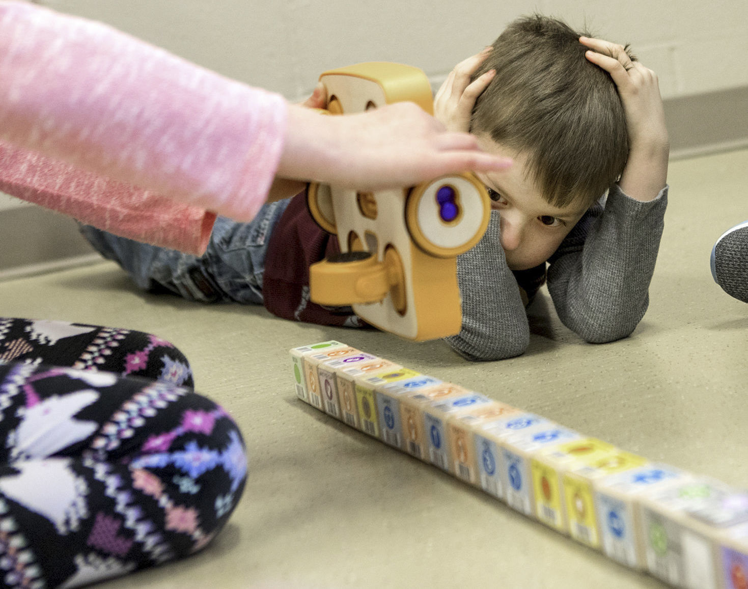 STEM robots with Devon